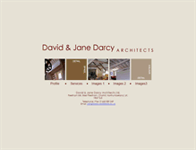 Tablet Screenshot of darcy-architects.co.uk